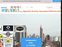 Tablet Screenshot of grupogaia.com